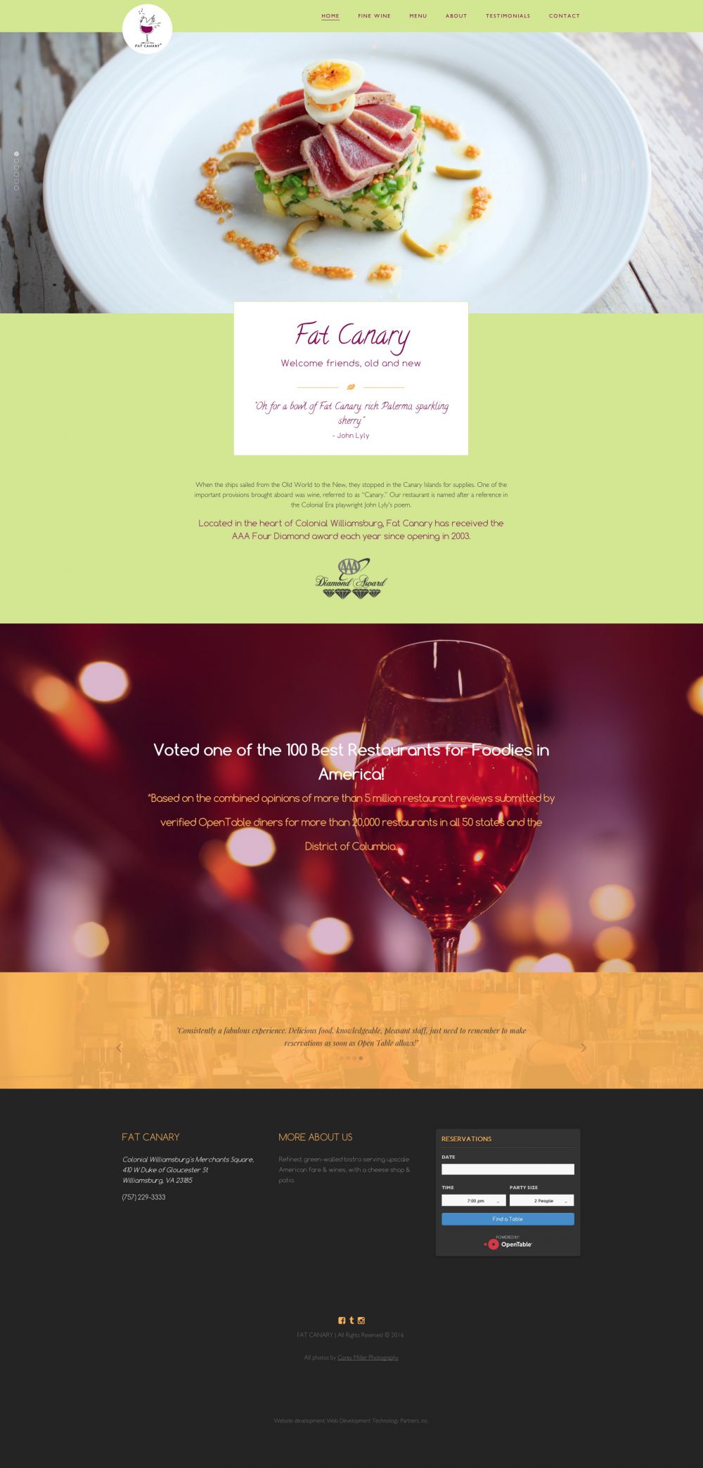 Fat Canary Restaurant