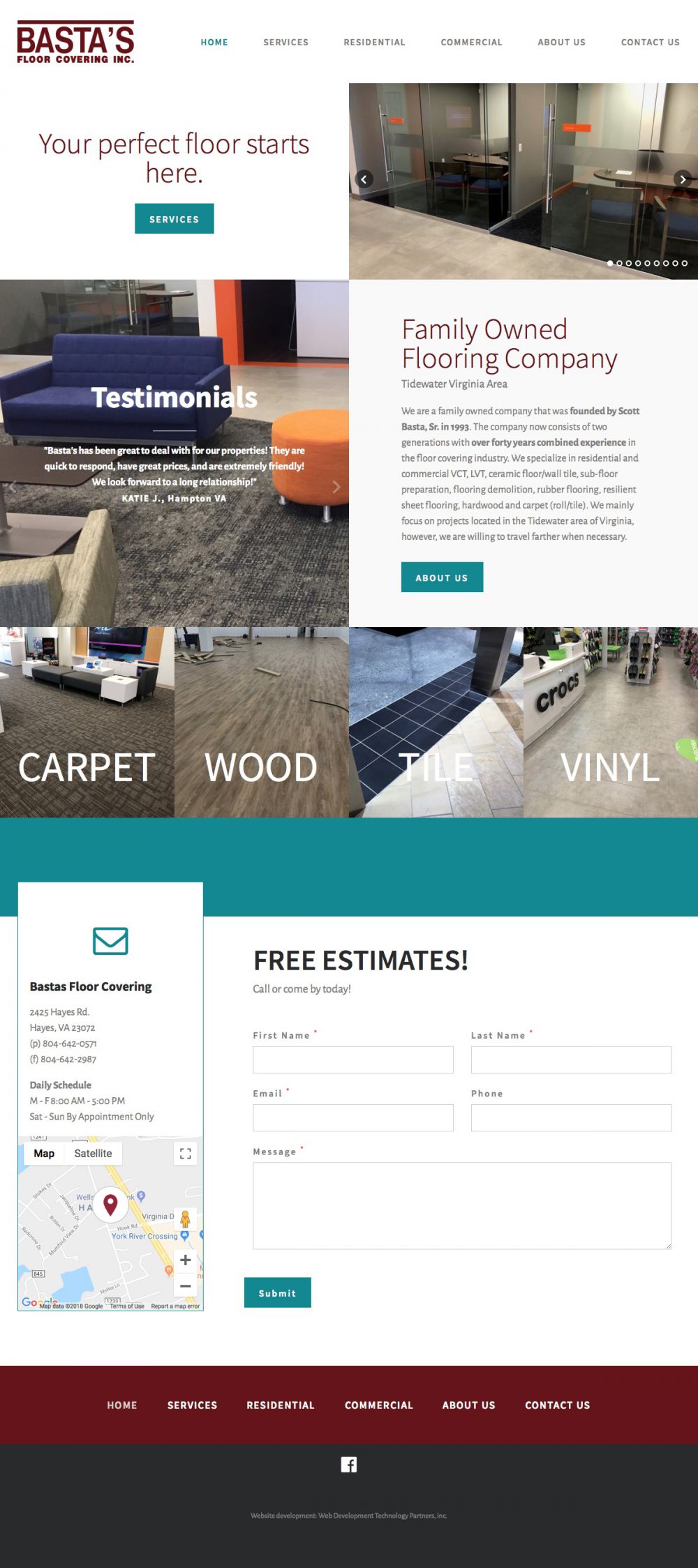 Basta's Floor Covering 2018