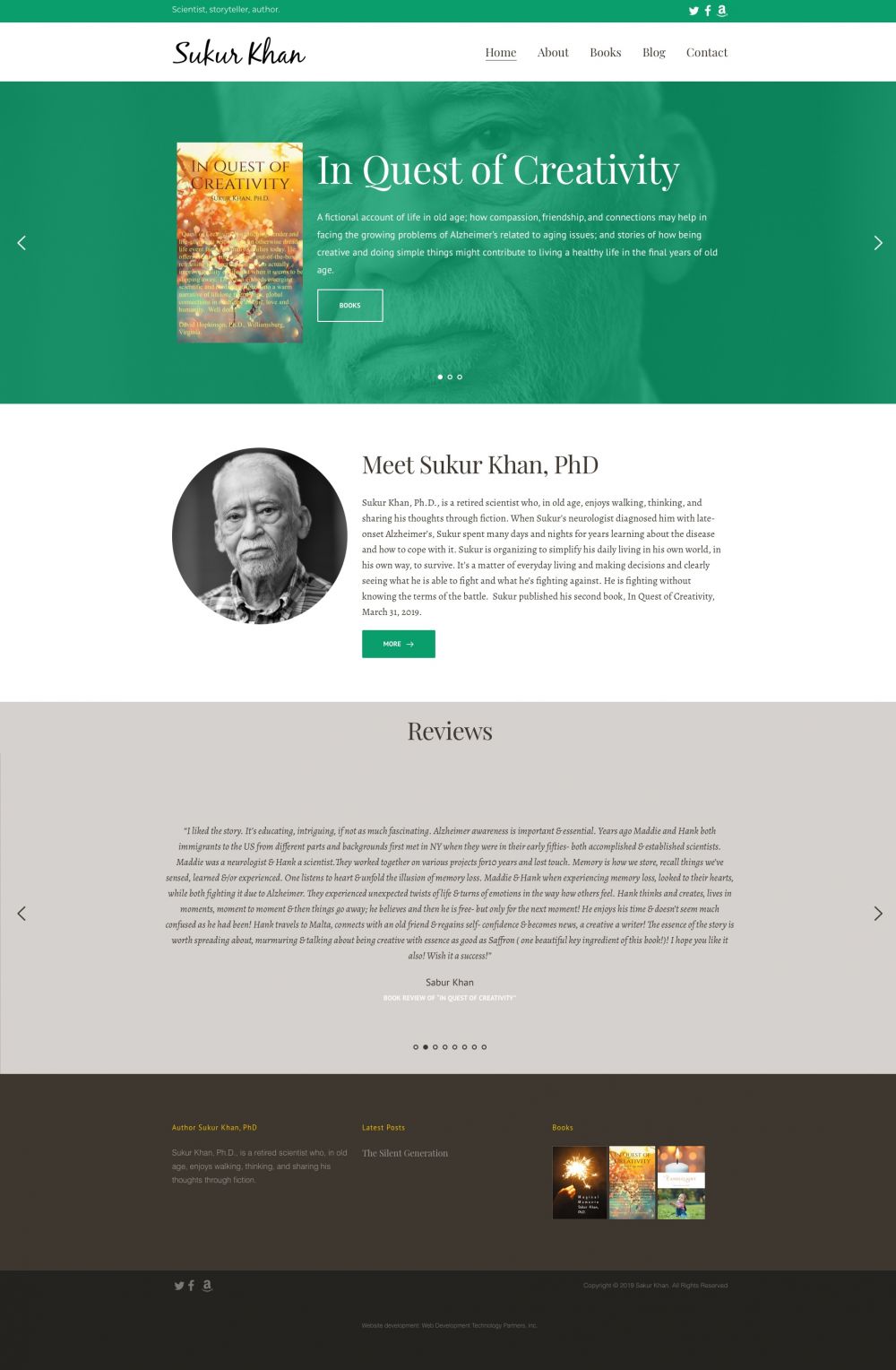 Sukur Khan - Scientist Storyteller