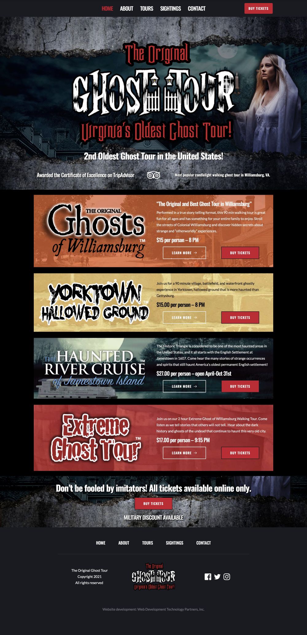 The Original Ghost Tour 2021