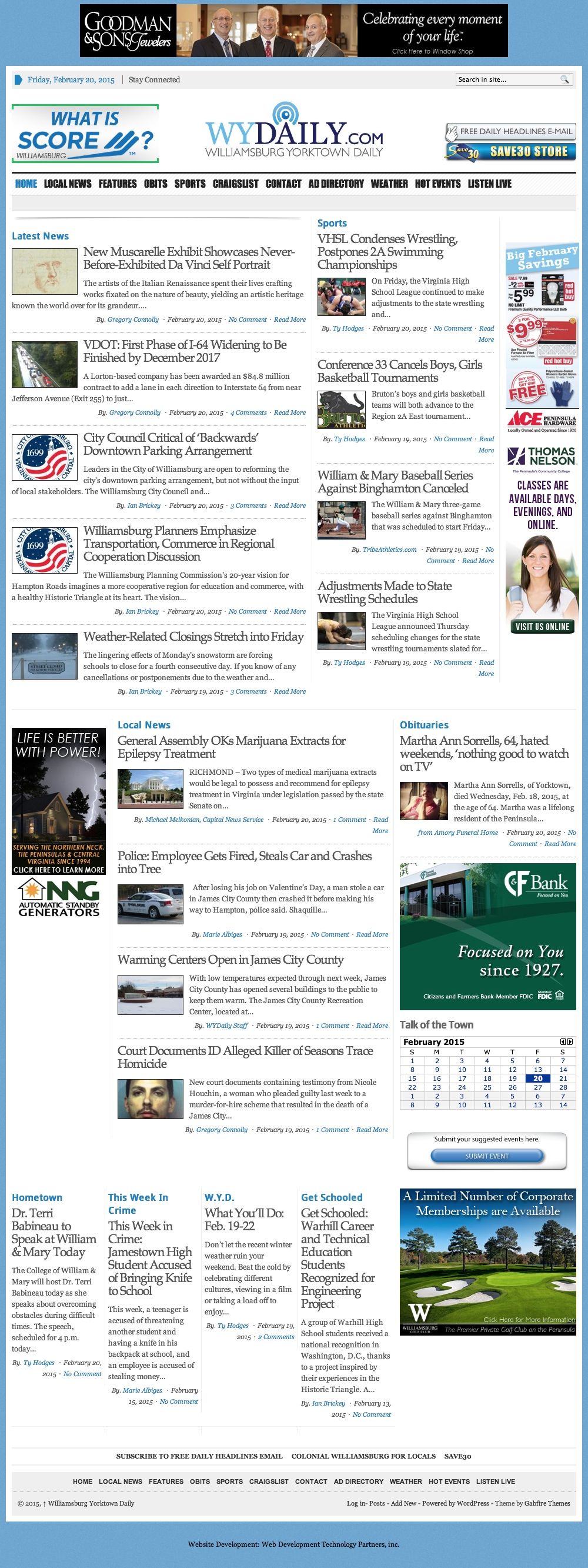 Williamsburg Yorktown Daily