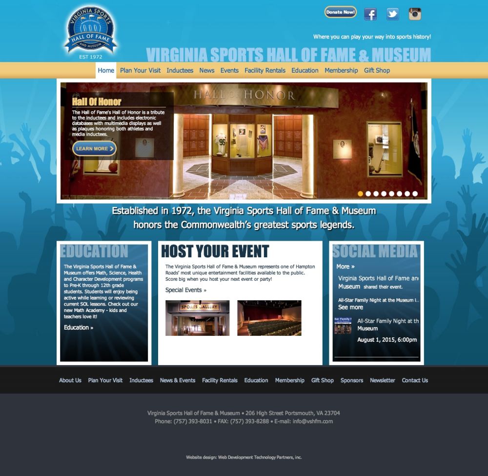 VSHFM 2015 Redesign